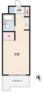 インプルーブ高井戸【3階】の間取り