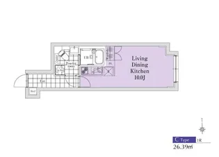 EXAM新中野II【1階】の間取り