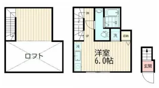 FLAT PLATINO【1階】の間取り