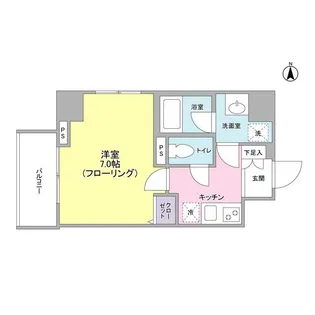 Append Felice【6階】の間取り