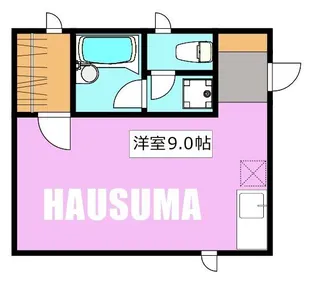 ハイツタナカ【1階】の間取り