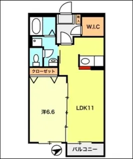 アプリコットアレイ【2階】の間取り