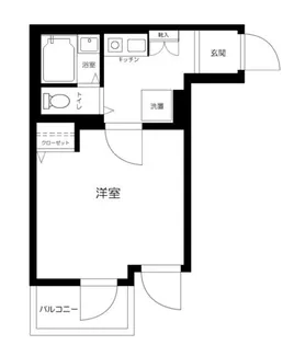 ラクシス田端【1階】の間取り