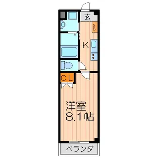 サンティール守口【2階】の間取り
