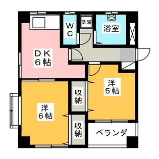 プロミネンス西山13【3階】の間取り