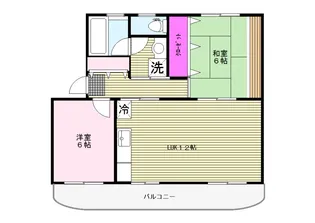 マンション杉山【3階】の間取り