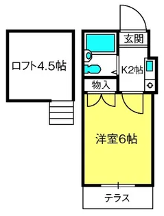 ABLE東川口J【2階】の間取り