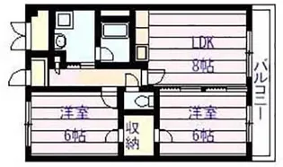 アリエス【3階】の間取り
