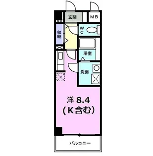 プランドール【3階】の間取り
