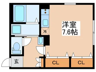 プティット・シャンブル 2nde【2階】の間取り