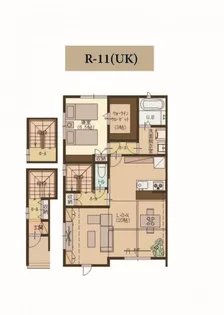 ユーソニアン・前川東E【3階】の間取り