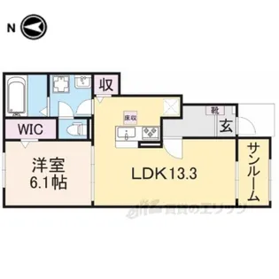 アイルー2【1階】の間取り