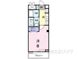 ゼファーハウスK【2階】の間取り