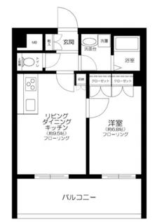 S・フラット吉祥寺【3階】の間取り