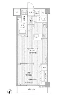 目黒テラス【1階】の間取り