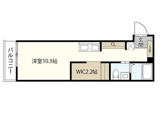 ベルハイム地御前【2階】の間取り