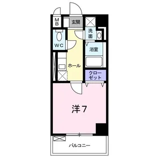 ログコート【1階】の間取り