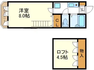 SKパレス5【1階】の間取り