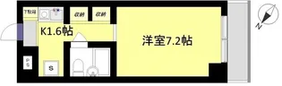 キューブ平和台【3階】の間取り