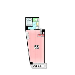 ブランリス古川橋【4階】の間取り