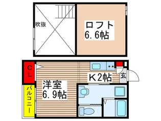 Leaf1八千代台西【2階】の間取り