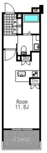 ニューシティアパートメンツ戸越【2階】の間取り
