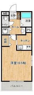 ウイングス7番館【2階】の間取り