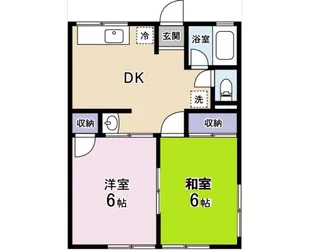 ヤマダB【1階】の間取り