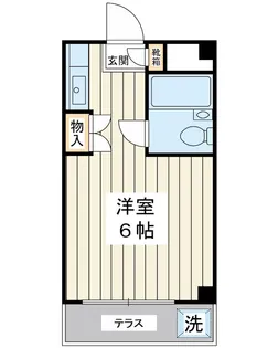 ドエル富士見【1階】の間取り