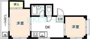 メゾン船橋法典(メゾンフナバシホウテン)【1階】の間取り