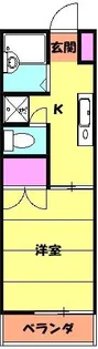セジュール大成【1階】の間取り