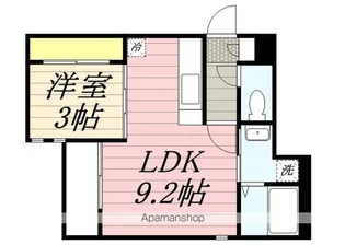 Grandtic室見南【1階】の間取り
