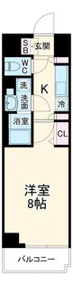 ラ・メゾン川崎六番館【6階】の間取り