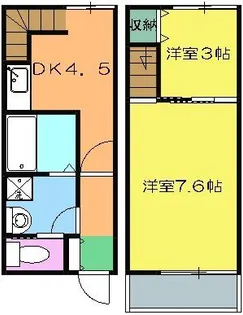T-style大栄町【1階】の間取り