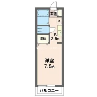 ソピア豊玉【1階】の間取り