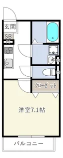 INOVE吉松【3階】の間取り