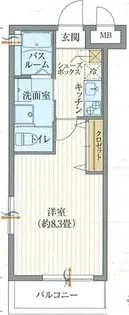 ワコーレヴィータ千里豊津【1階】の間取り