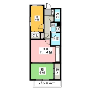 コープ野村赤羽スイート【5階】の間取り