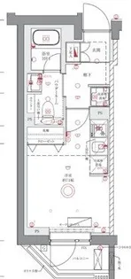 AZEST阪東橋II【8階】の間取り