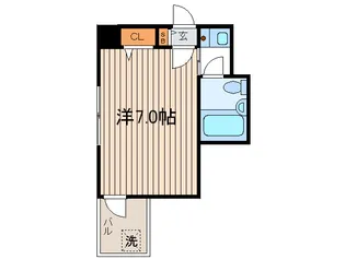 ハーベスト・ハウス円山【6階】の間取り