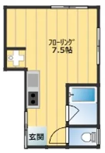 山戸ビル【3階】の間取り