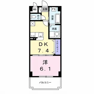 マトリカリア【3階】の間取り