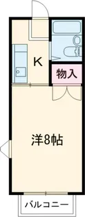 リラ江戸崎【2階】の間取り