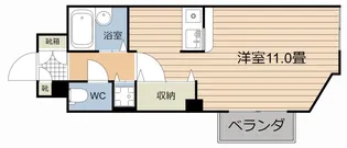 エスタディオ鴨池【5階】の間取り
