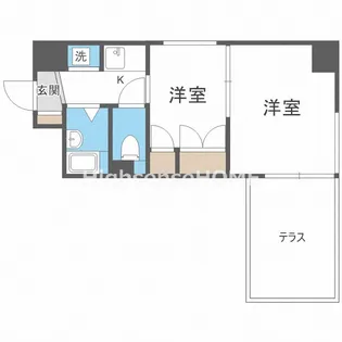 楠青山ビル別館【3階】の間取り