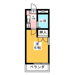 フローラ大曽根【4階】の間取り