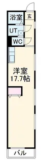 アビターレ新出来【2階】の間取り
