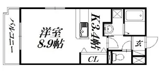 グランジャルダン【2階】の間取り