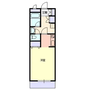 エクセレント中桜田【1階】の間取り