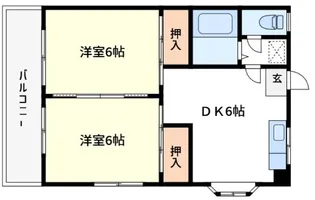 タカシマンション【3階】の間取り